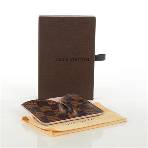 louis vuitton damier ebene caissa card holder rose ballerine|Damier Ebene Handbags .